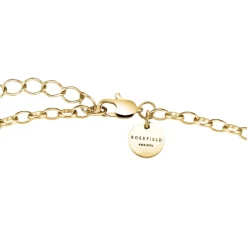 Rosefield Chunky Bow Link Studs Bracelet - Gold