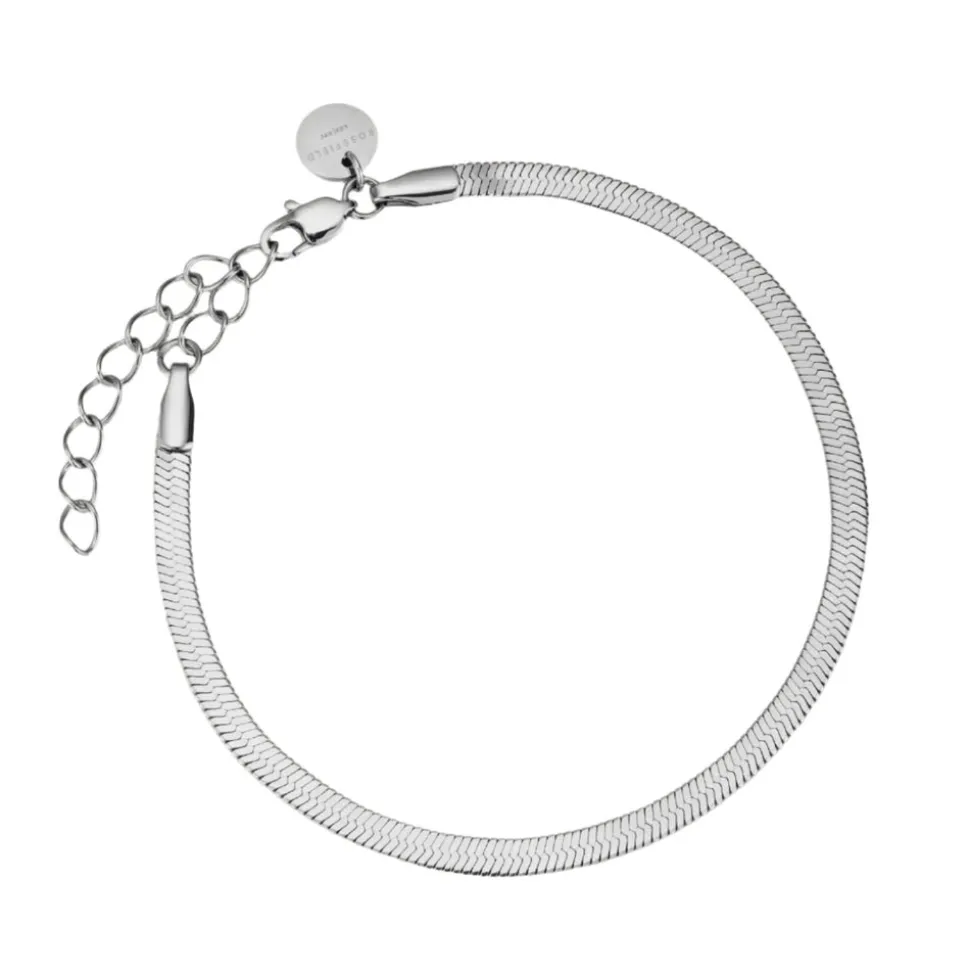 Rosefield Snake Bracelet - Silver