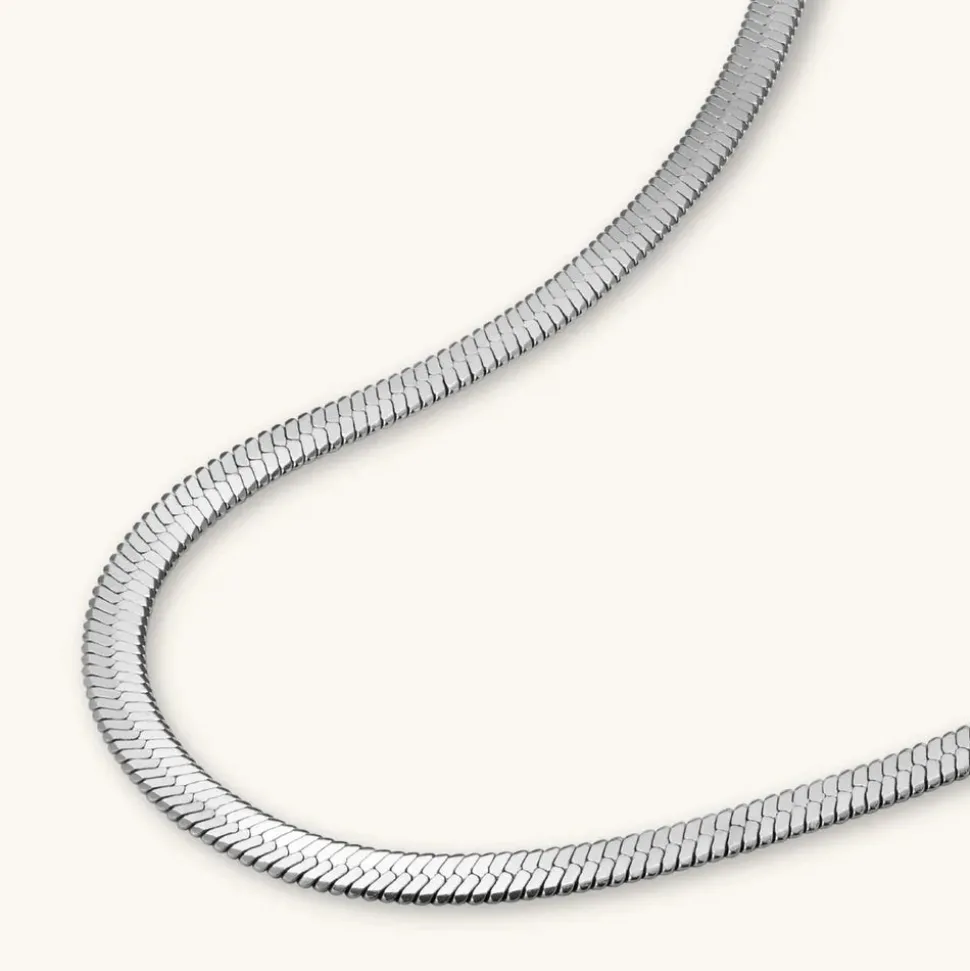 Rosefield Snake Bracelet - Silver