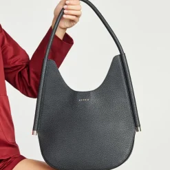 Saben - Asher Shoulder Bag - Black + Bronze