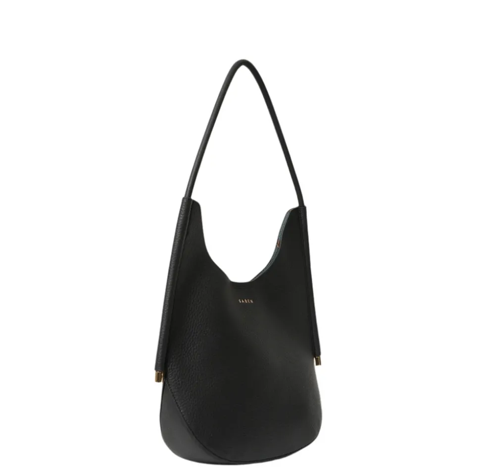 Saben - Asher Shoulder Bag - Black + Bronze