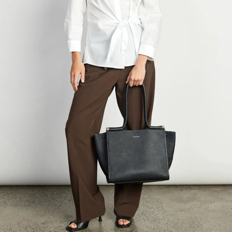Saben - Callie Tote - Black + Bronze