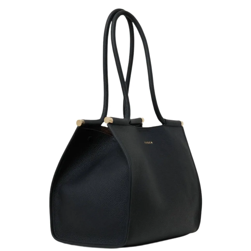 Saben - Callie Tote - Black + Bronze