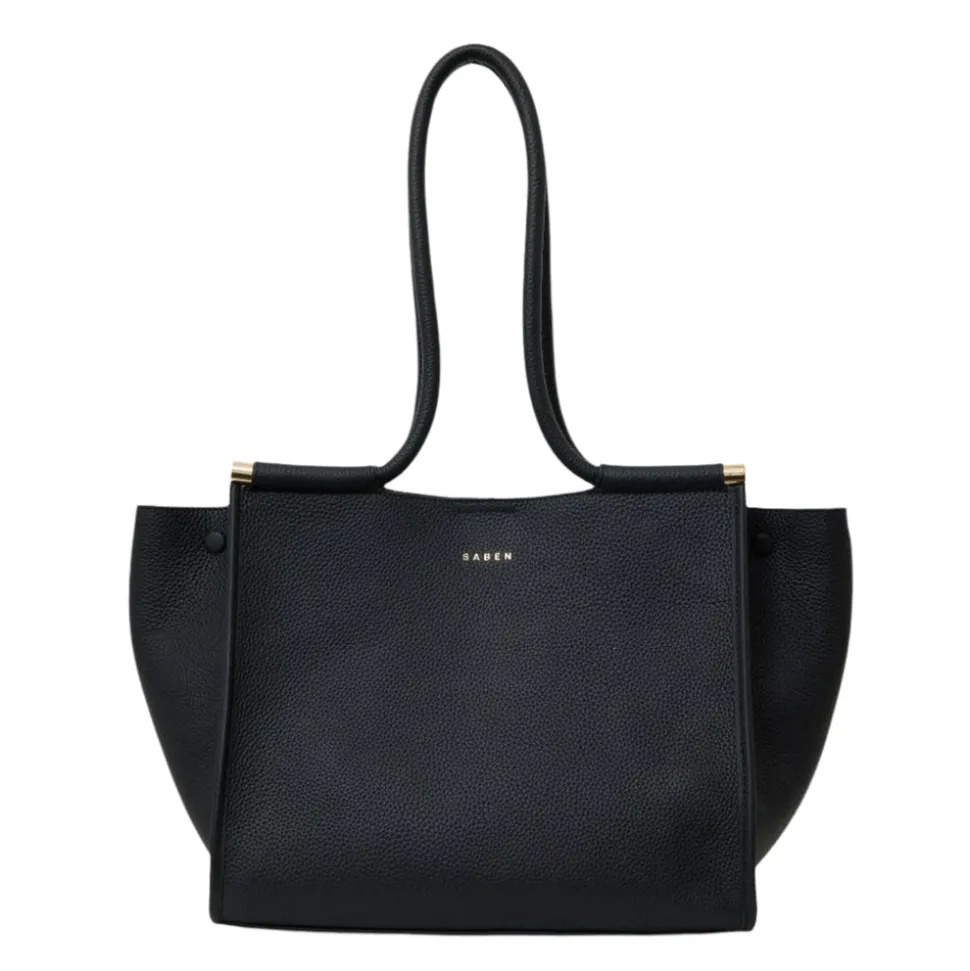 Saben - Callie Tote - Black + Bronze