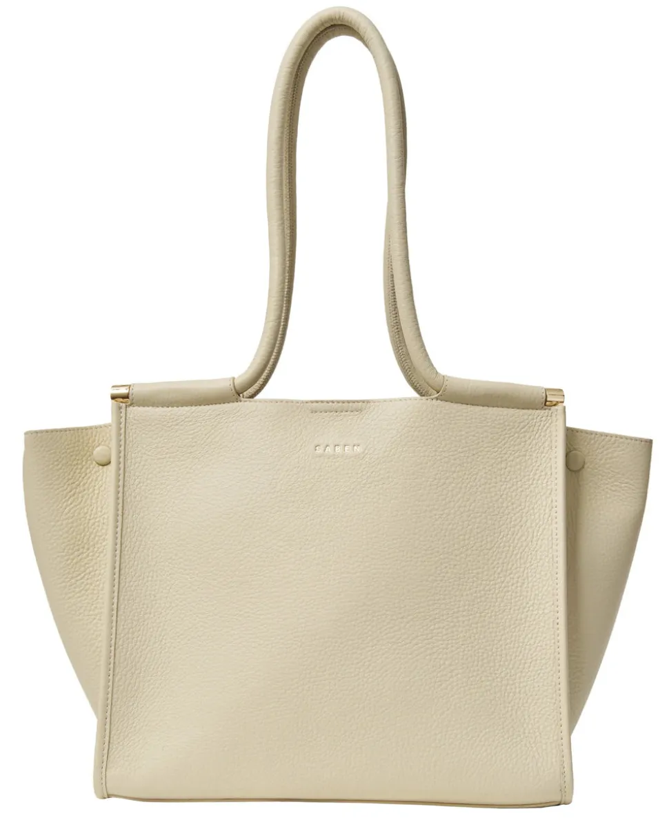 Saben - Callie Tote - Sand + Bronze