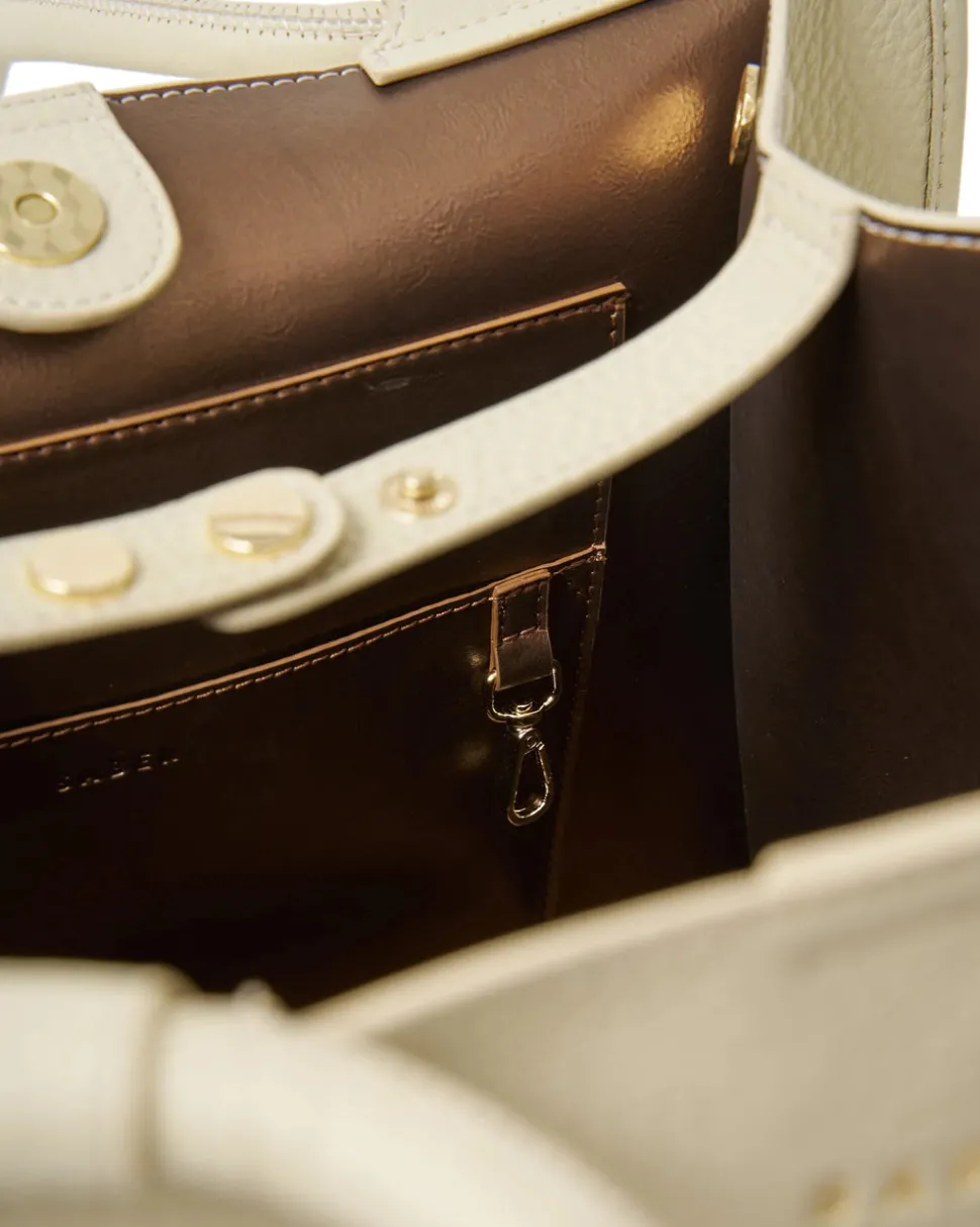 Saben - Callie Tote - Sand + Bronze