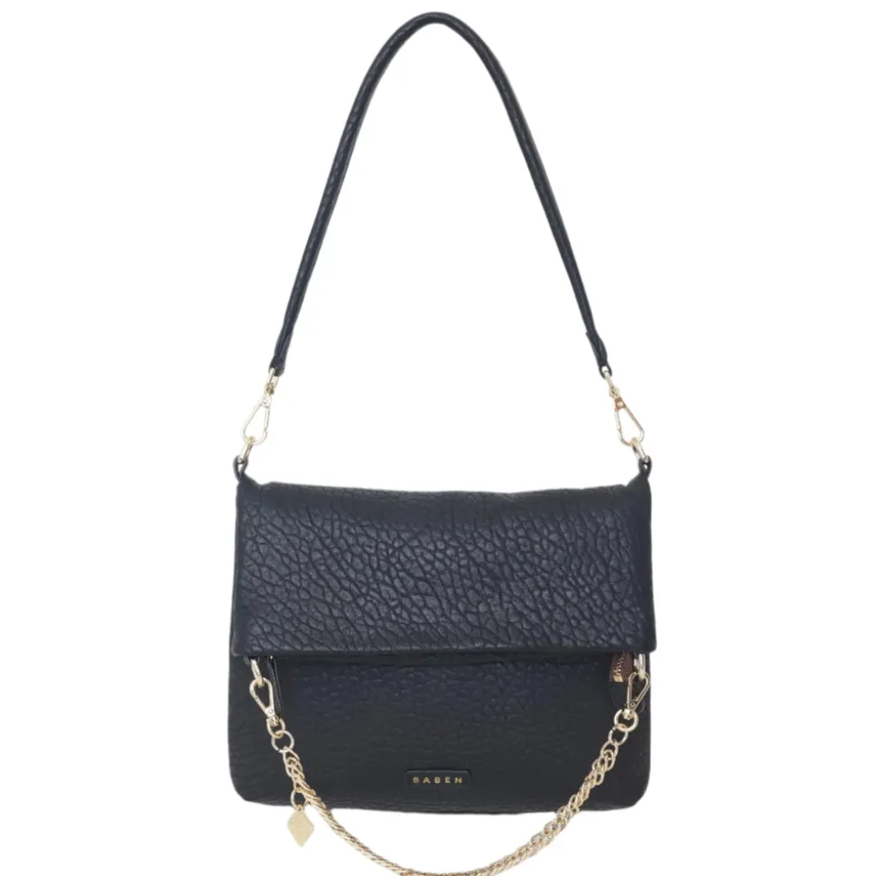 Saben - Daria Shoulder Bag - Black Bubble