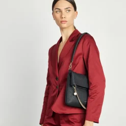 Saben - Daria Shoulder Bag - Black Bubble