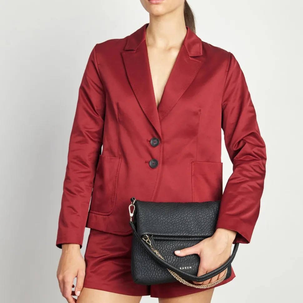 Saben - Daria Shoulder Bag - Black Bubble