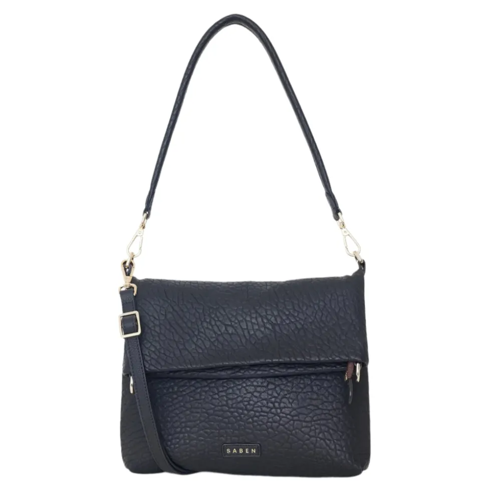 Saben - Daria Shoulder Bag - Black Bubble