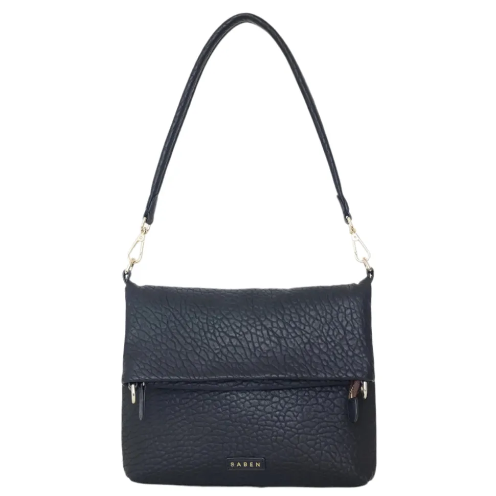 Saben - Daria Shoulder Bag - Black Bubble