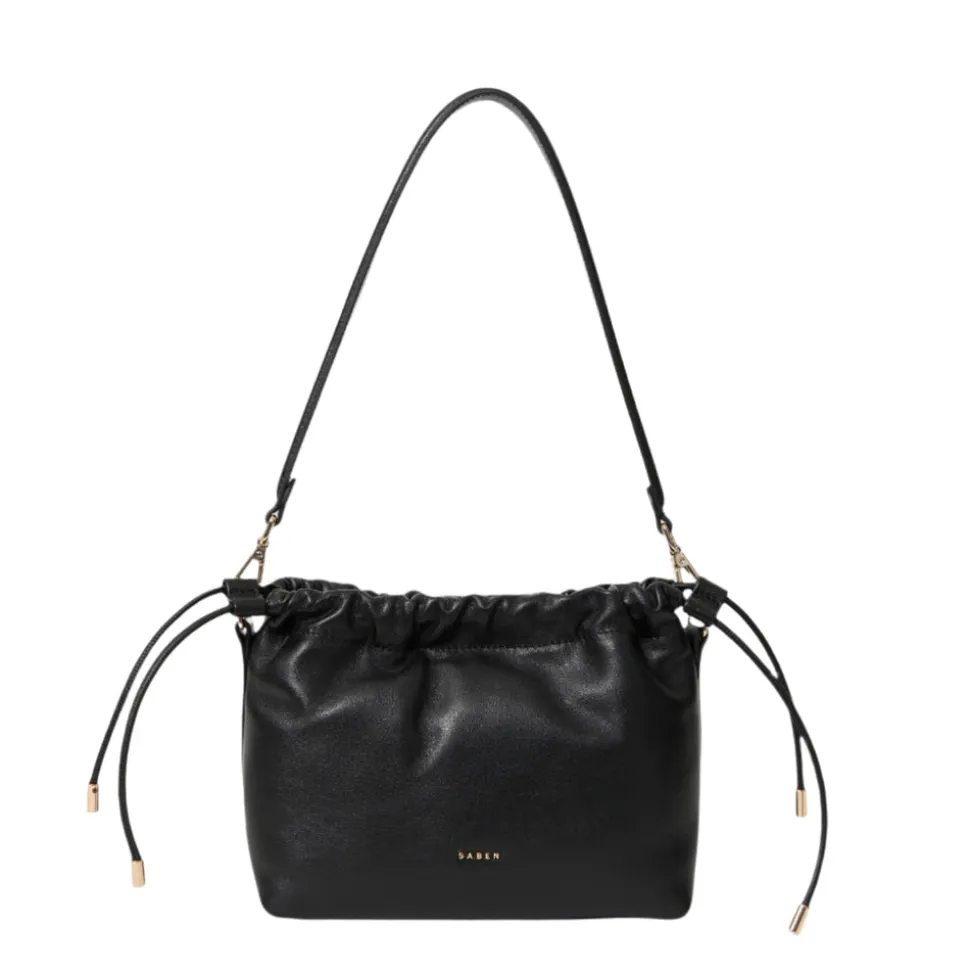 Saben - Elliot Shoulder Bag - Black Softie