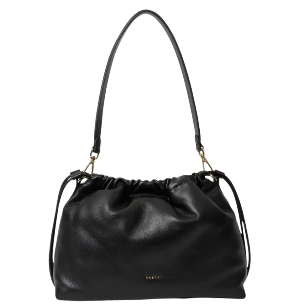 Saben - Ellis Shoulder Bag - Black Softie