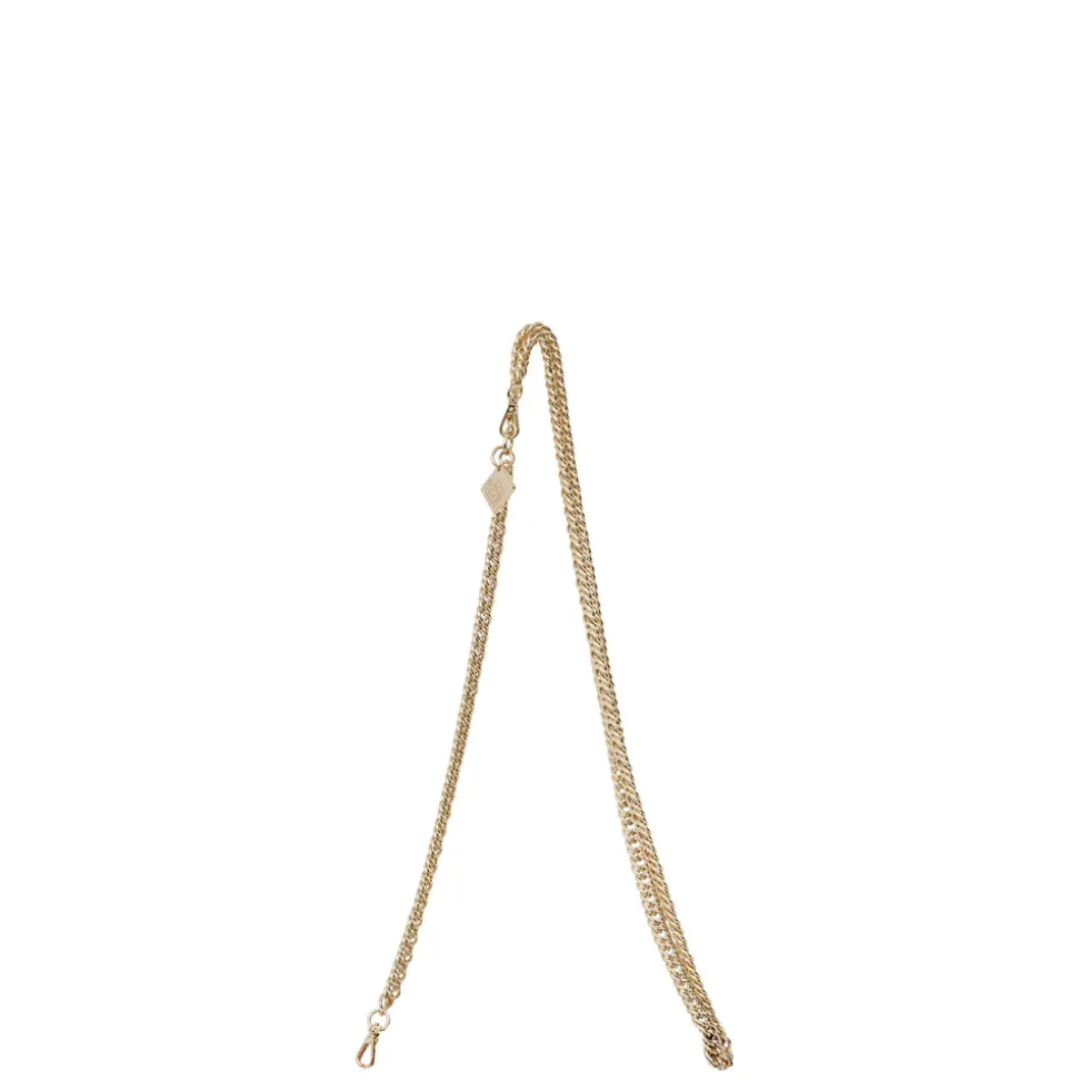 Saben - Feature Chain Strap - Gold Curb