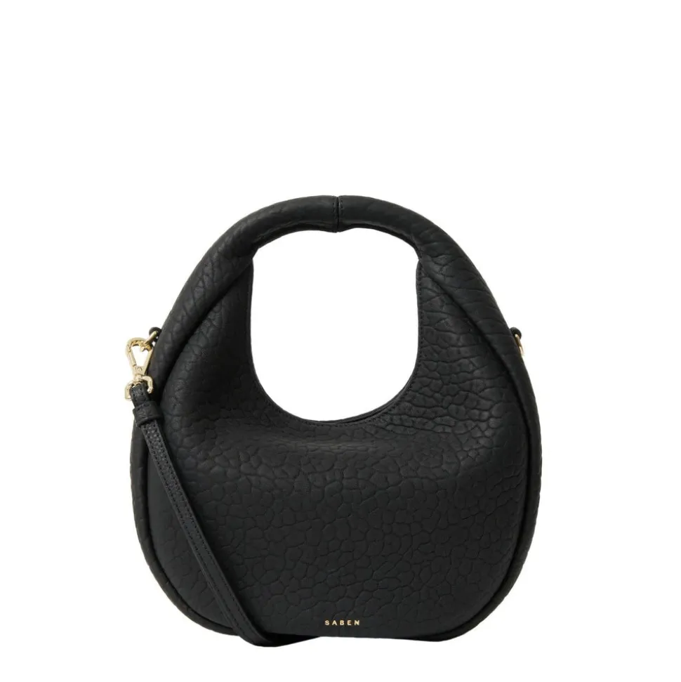 Saben - Halle Mini Bag - Black Bubble