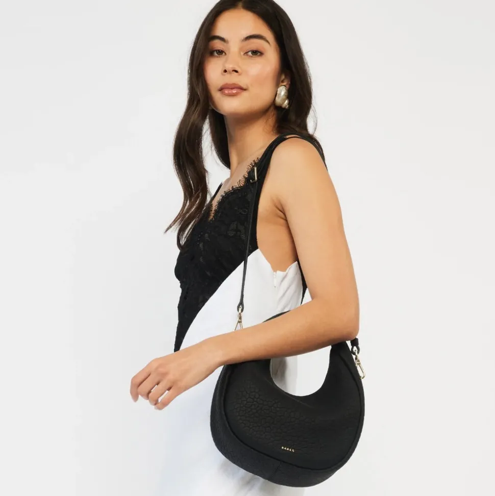 Saben - Halle Mini Bag - Black Bubble