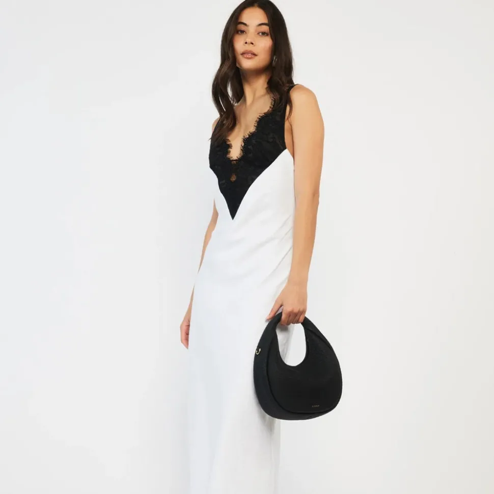 Saben - Halle Mini Bag - Black Bubble