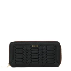 Saben - Lyric Wallet - Black Macro Weave