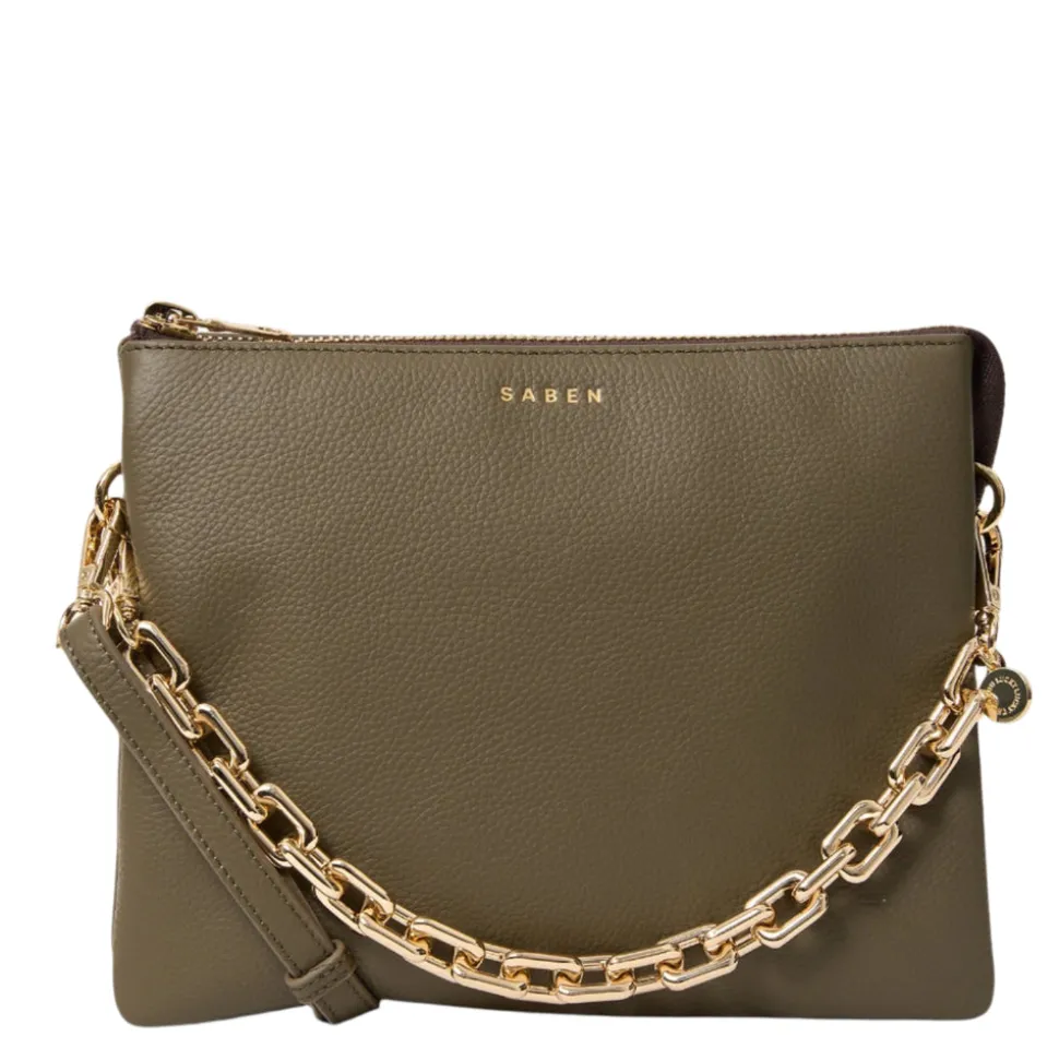 Saben - Matilda Crossbody - Rosemary + Chunky Chain