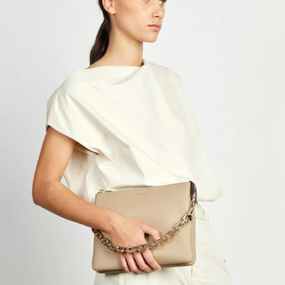 Saben - Matilda Crossbody - Tea + Chunky Chain
