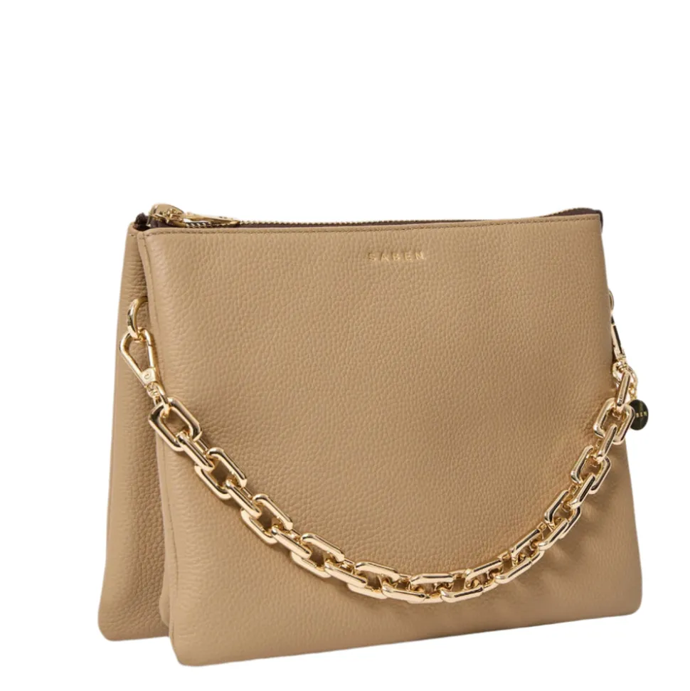 Saben - Matilda Crossbody - Tea + Chunky Chain