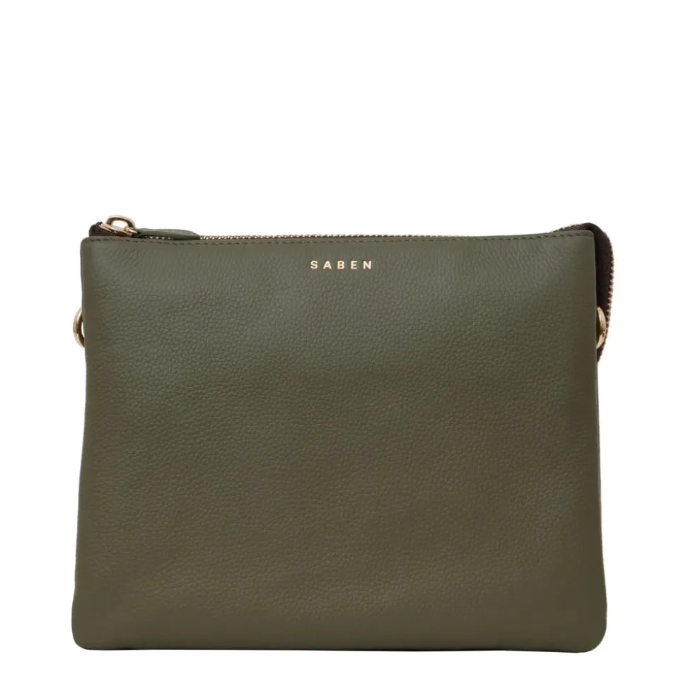 Saben - Matilda Crossbody - Cactus + Chunky Chain