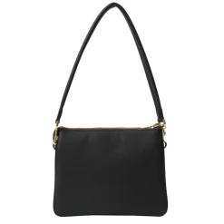 Saben - Matilda Shoulder Bag - Black Woven
