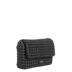 Saben - Milla Shoulder Bag - Black Fine Braid