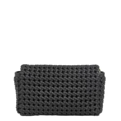 Saben - Milla Shoulder Bag - Black Fine Braid