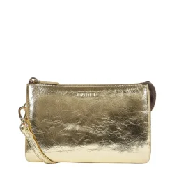 Saben - Tilly Cross Body - Light Gold Crinkle
