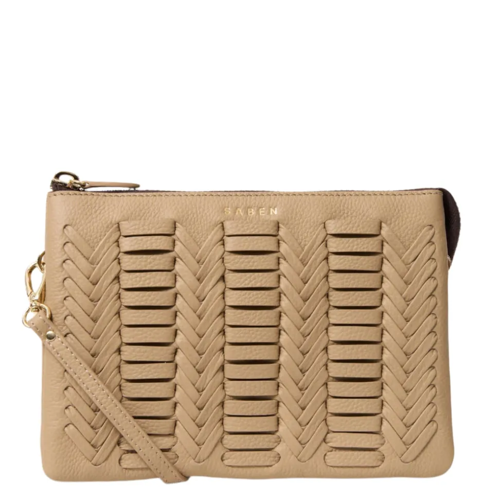 Saben - Tilly's Big Sis Crossbody - Tea Chevron