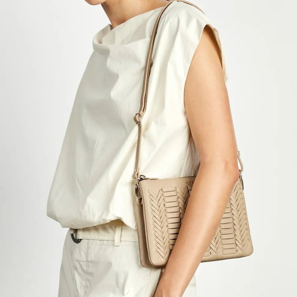 Saben - Tilly's Big Sis Crossbody - Tea Chevron