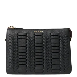 Saben - Tilly's Big Sis Crossbody - Black Chevron