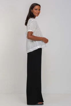 Satin Fever Pant - Black
