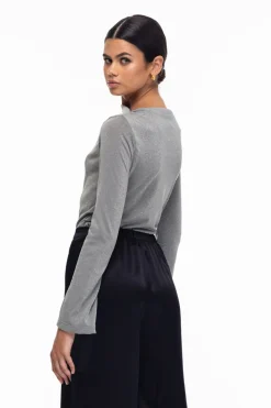 Shaped by You Top - Grey