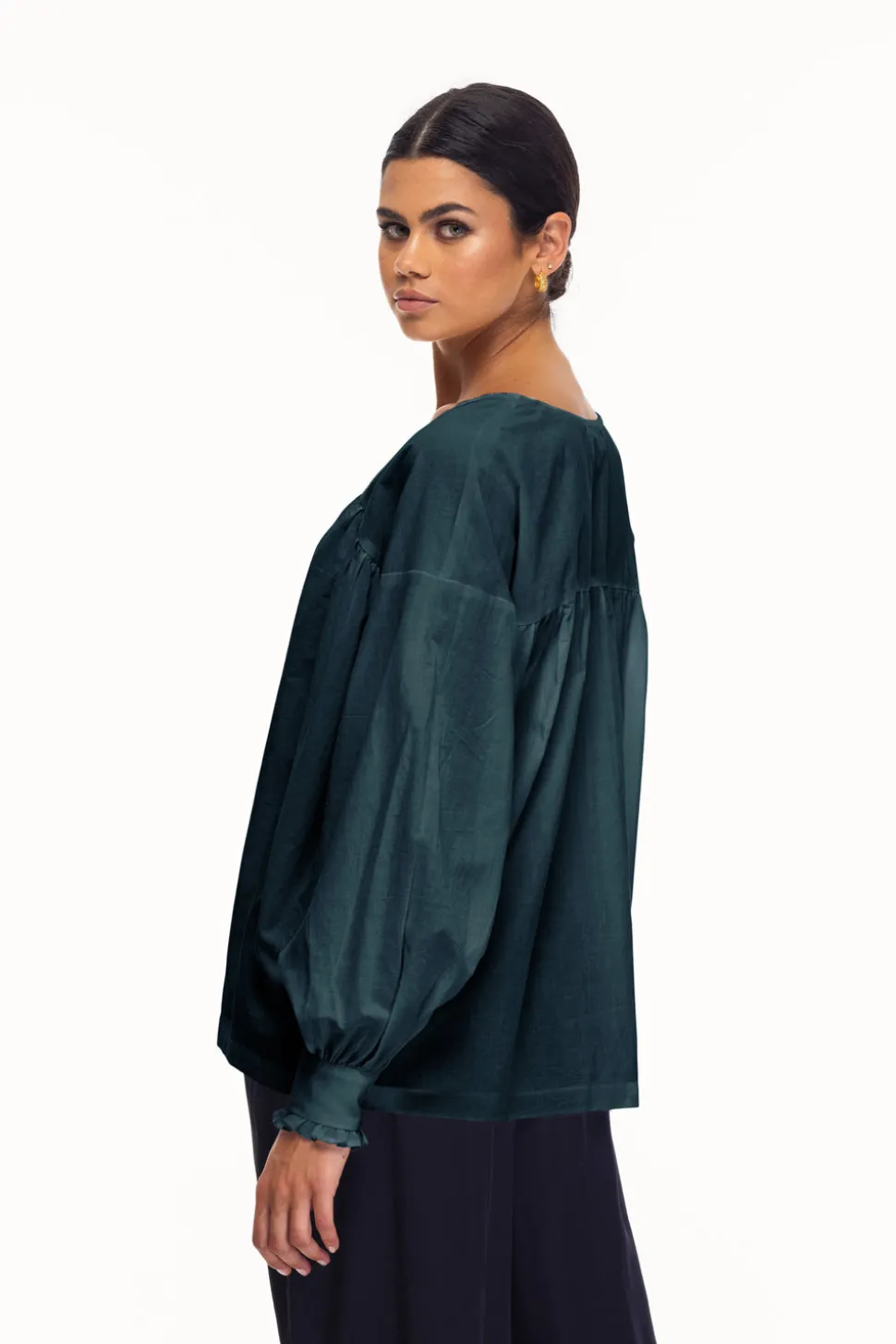 Shine Bright Top - Olive