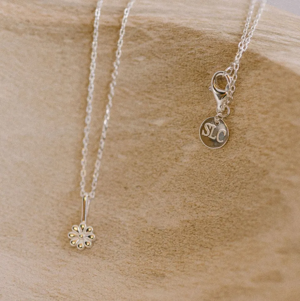 Silver Linings - Fleur Necklace - Silver