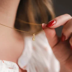 Silver Linings - Fleur Necklace - Gold