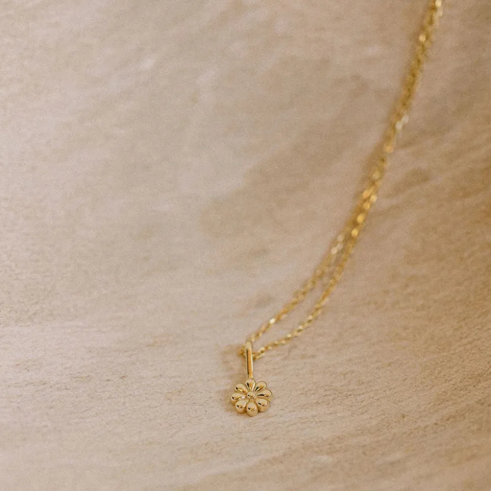 Silver Linings - Fleur Necklace - Gold