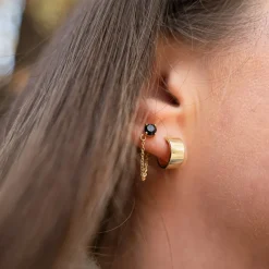 Silver Linings Collective - Miles Dropper Earrings - Gold