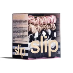 SLIP - Silk Midi Scrunchies - Multi 5 pack