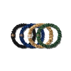 SLIP - Silk Scrunchie Ornament - Paige 4 pack