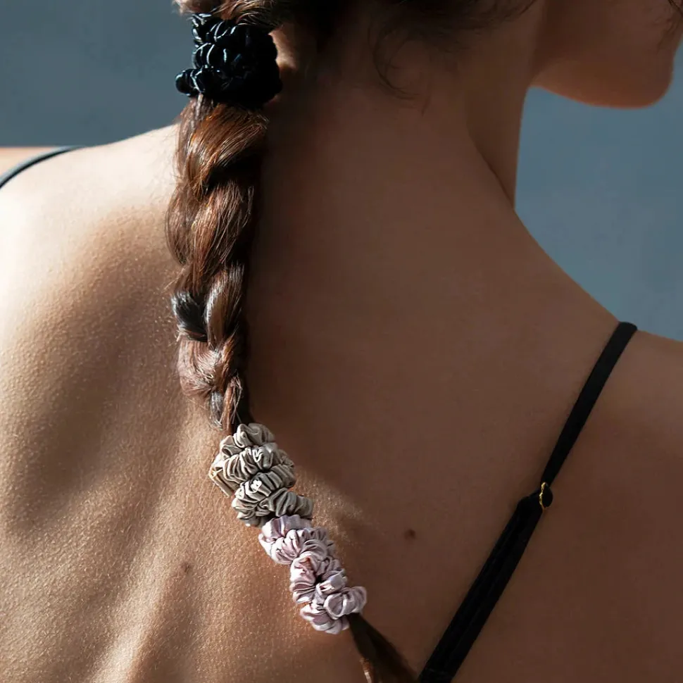SLIP - Silk Skinny Scrunchies - Multi 6 pack