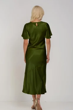 Still The One Dress - Golden Khaki
