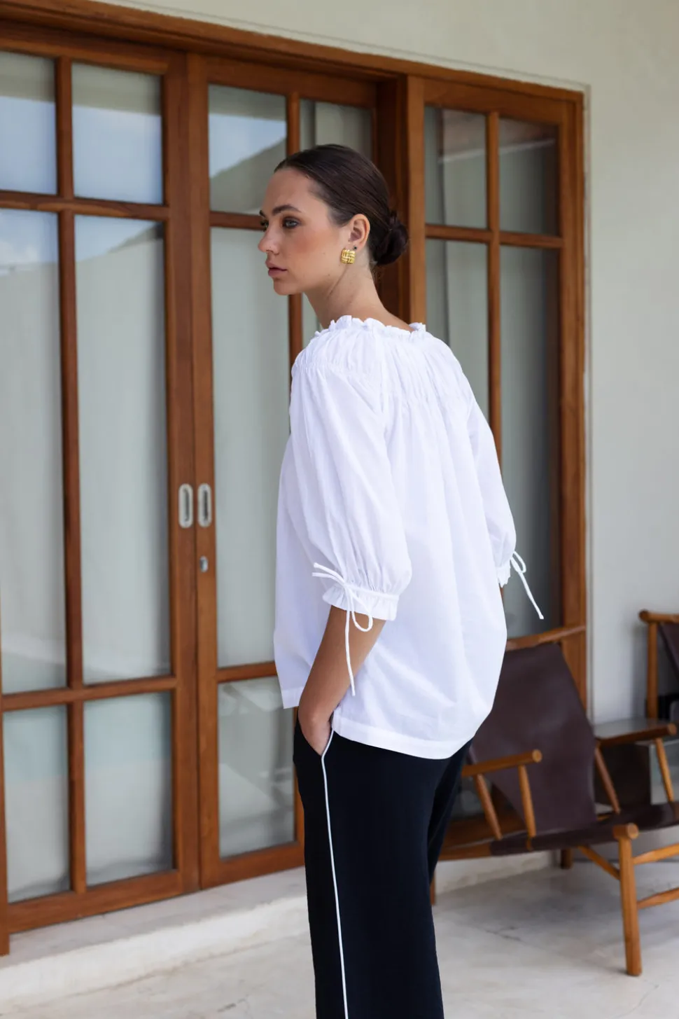 W25/20179 With Hope Top - White