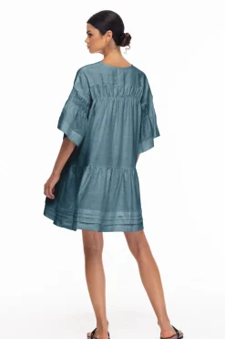 Wisteria Mini Dress - Midnight